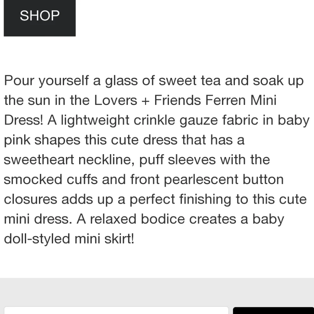 LOVERS + FRIENDS Ferren Mini Dress - Picture 8 of 8